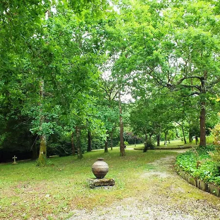Una Casa Con Bosque De Robles Villa